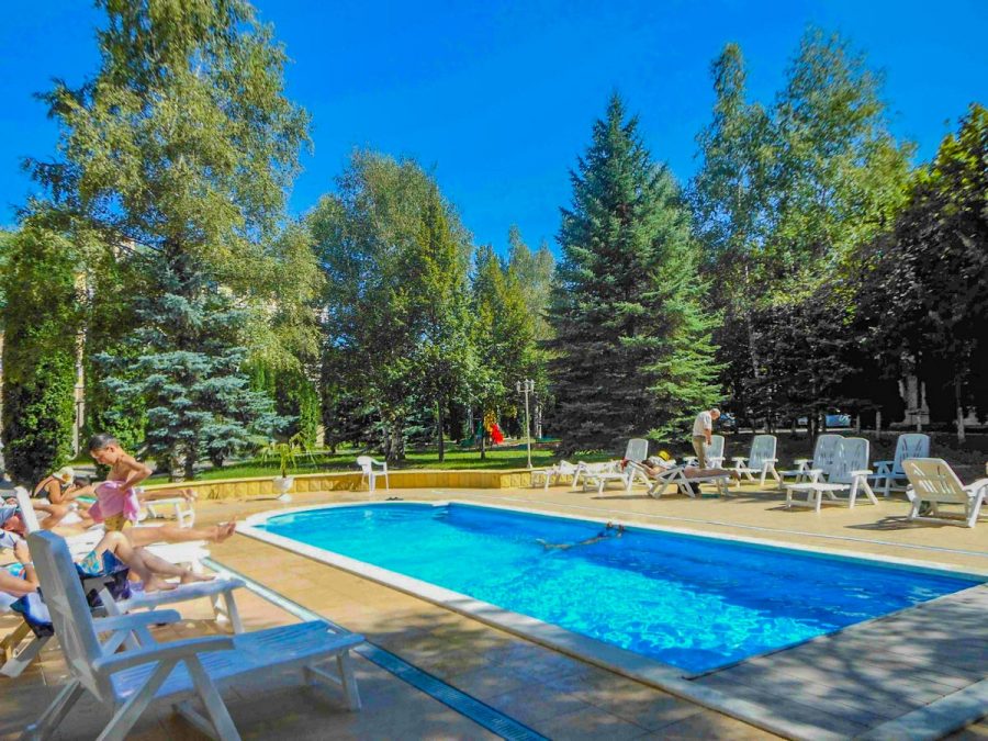 Акватермальный комплекс в санатории Центросоюз в городе Кисловодске - фотография