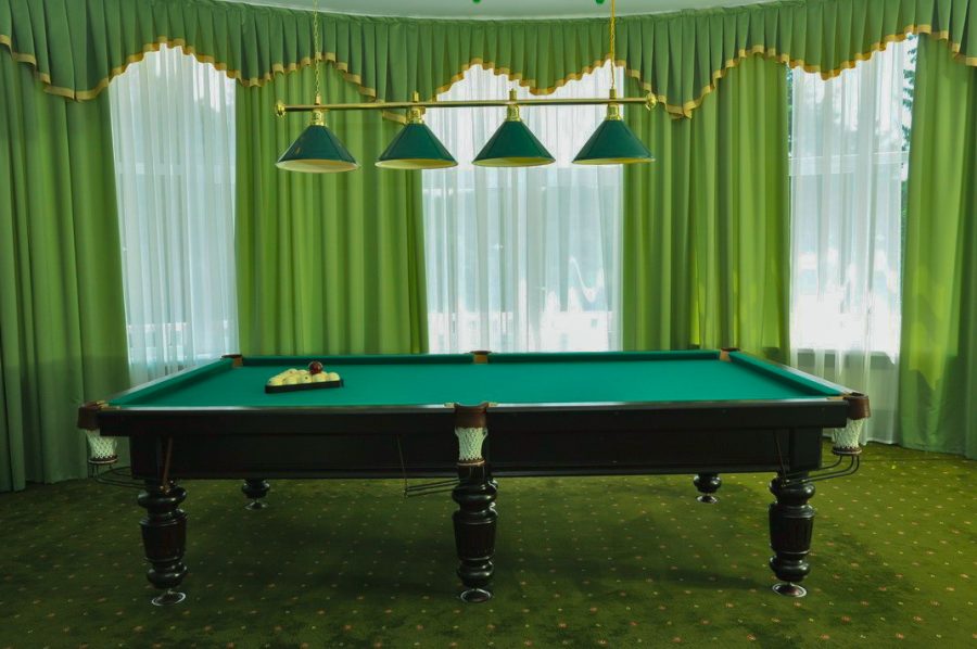 Бильярд в санатории Центросоюз в городе Кисловодске - фотография