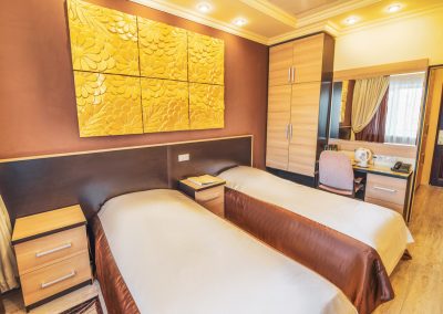 Двухместный стандартный номер в санатории Центросоюз в городе Кисловодске - фотография