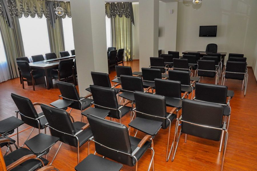 Конференц зал в санатории Центросоюз в городе Кисловодске - фотография