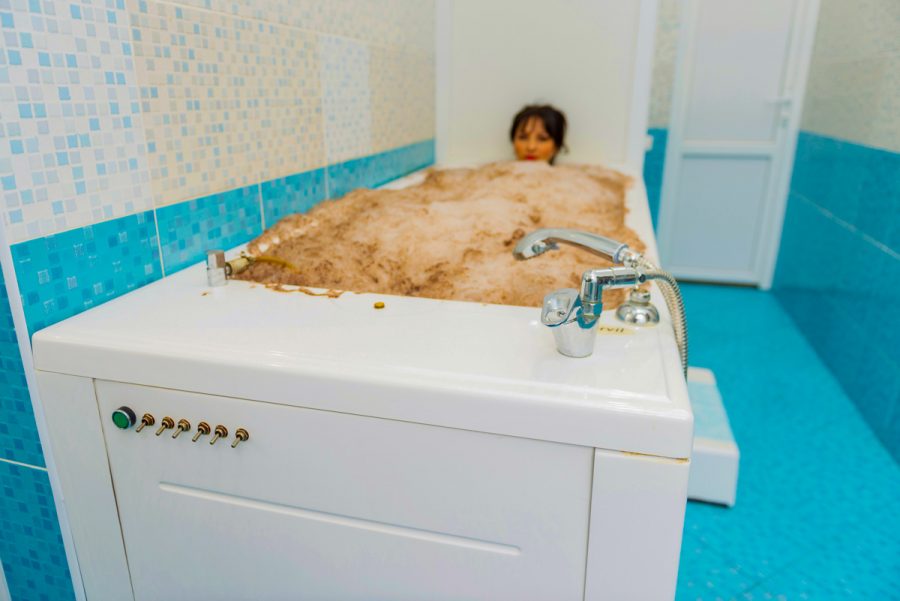 Пенно солодковая ванна в санатории Центросоюз в городе Кисловодске - фотография