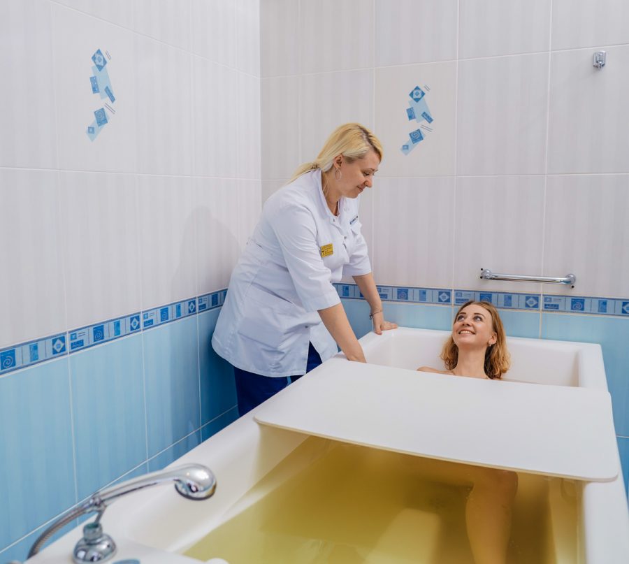 Лимонно имбирная ванна в санатории Центросоюз в городе Кисловодске - фотография