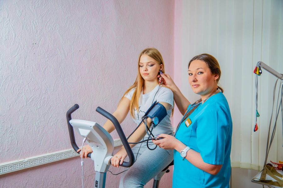 Велоэргометрия в санатории Центросоюз в городе Кисловодске - фотография