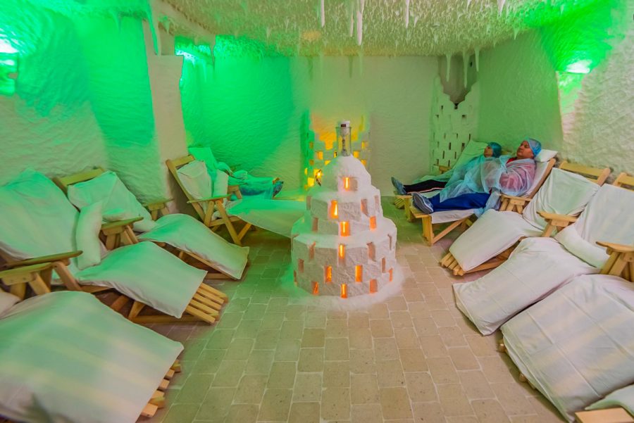 Спелеотерапия в санатории Центросоюз в городе Кисловодске - фотография