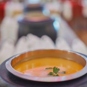 Обеденный зал Гранат в санатории Центросоюз в городе Кисловодске - фотография