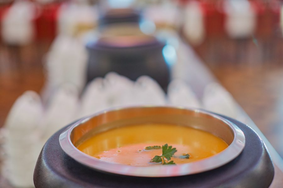 Обеденный зал Гранат в санатории Центросоюз в городе Кисловодске - фотография