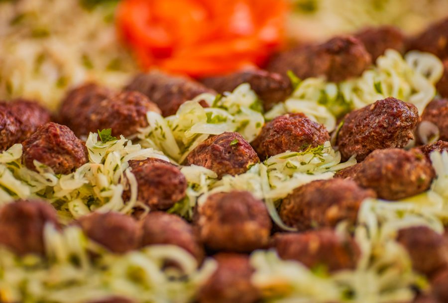 Обеденный зал Гранат в санатории Центросоюз в городе Кисловодске - фотография