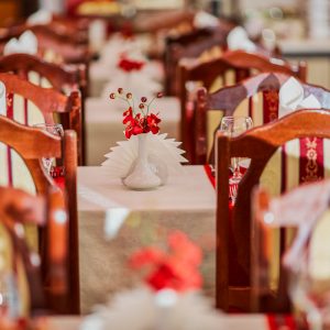 Обеденный зал Гранат в санатории Центросоюз в городе Кисловодске - фотография