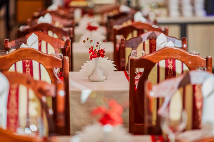 Обеденный зал Гранат в санатории Центросоюз в городе Кисловодске - фотография