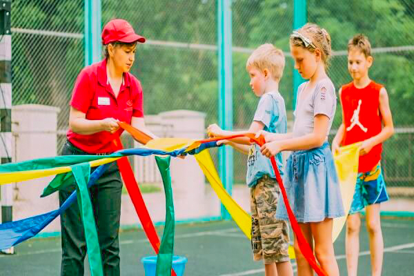 Развлечения для детей в санатории Центросоюз в городе Кисловодске - фотография