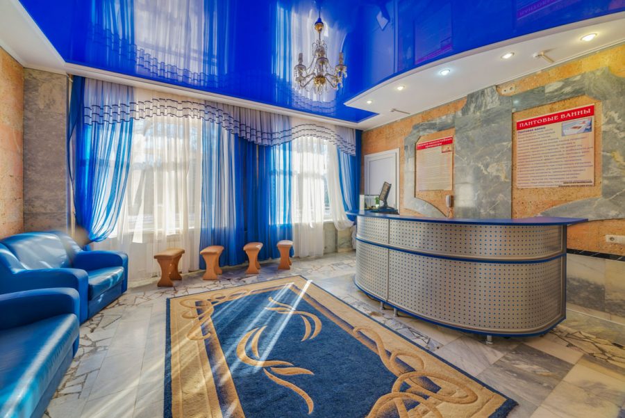 Регистратура в санатории Центросоюз в городе Кисловодске - фотография