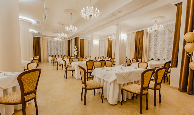 Ресторан Панорама в санатории Центросоюз в городе Кисловодске - фотография