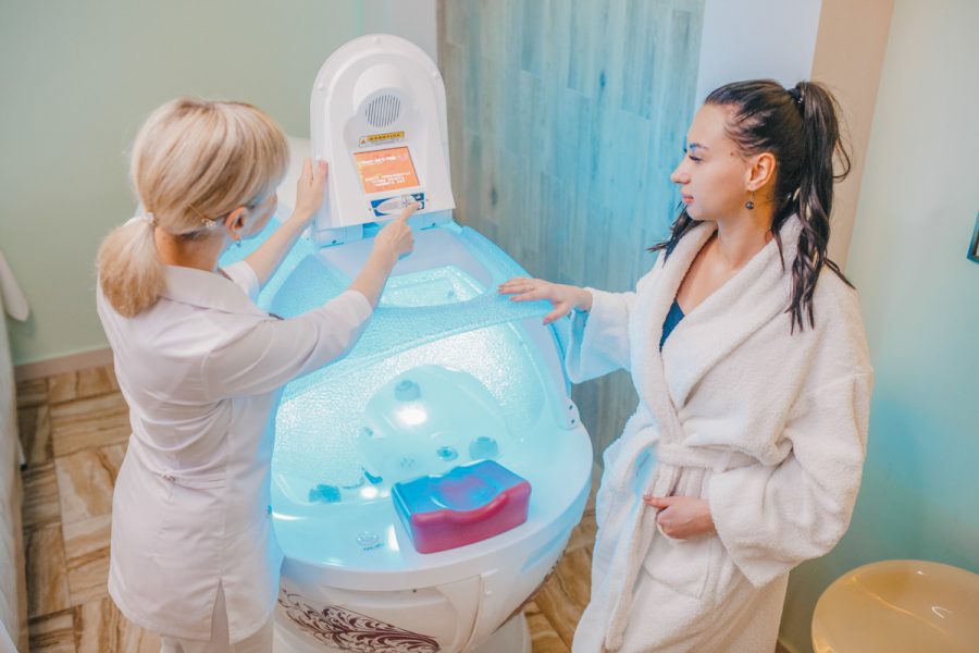 Спа процедуры в санатории Центросоюз в городе Кисловодске - фотография