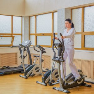 Тренажерный зал в санатории Центросоюз в городе Кисловодске - фотография