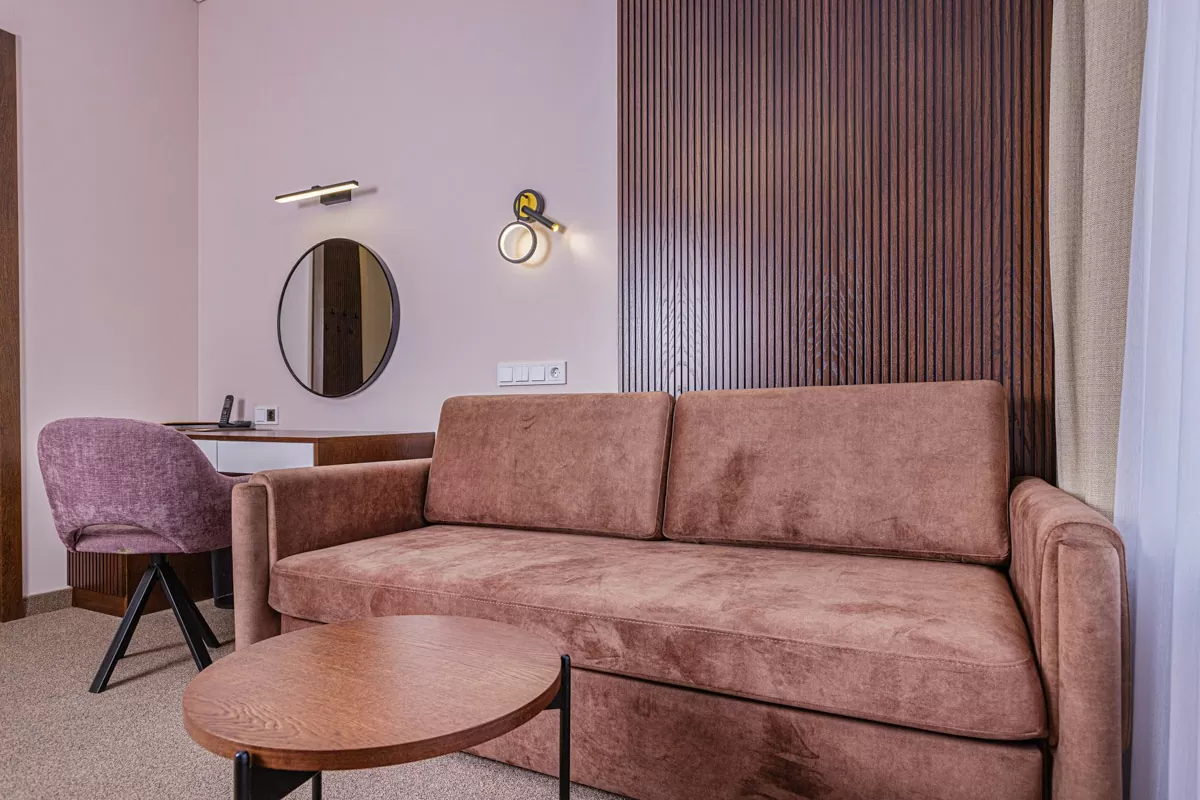 Номер «Люкс Премьер» 2 местный 2 комнатный в санатории Центросоюз в городе Кисловодск - фотография