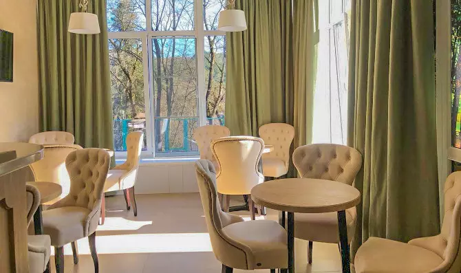 Фитобар в санатории Центросоюз в городе Кисловодске - фотография