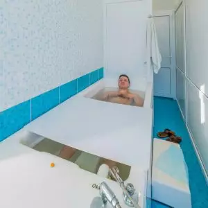 Нарзанная ванна в санатории Центросоюз в городе Кисловодске - фотография