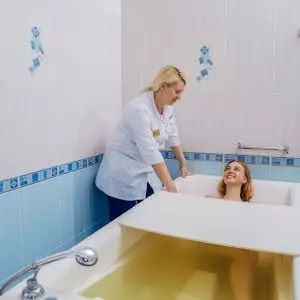 Лимонно имбирная ванна в санатории Центросоюз в городе Кисловодске - фотография