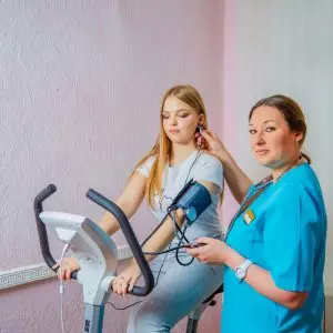 Велоэргометрия в санатории Центросоюз в городе Кисловодске - фотография