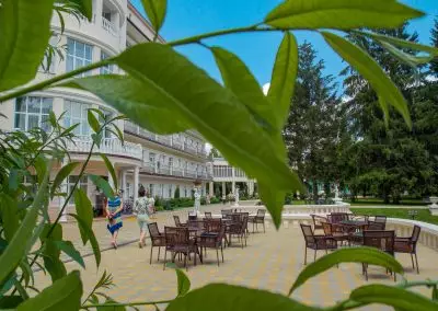 Лобби бар в санатории Центросоюз в городе Кисловодске - фотография