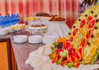 Обеденный зал Гранат в санатории Центросоюз в городе Кисловодске - фотография