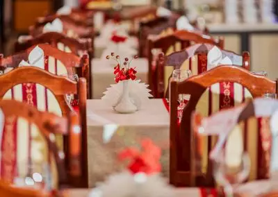 Обеденный зал Гранат в санатории Центросоюз в городе Кисловодске - фотография