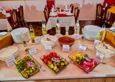 Обеденный зал Гранат в санатории Центросоюз в городе Кисловодске - фотография