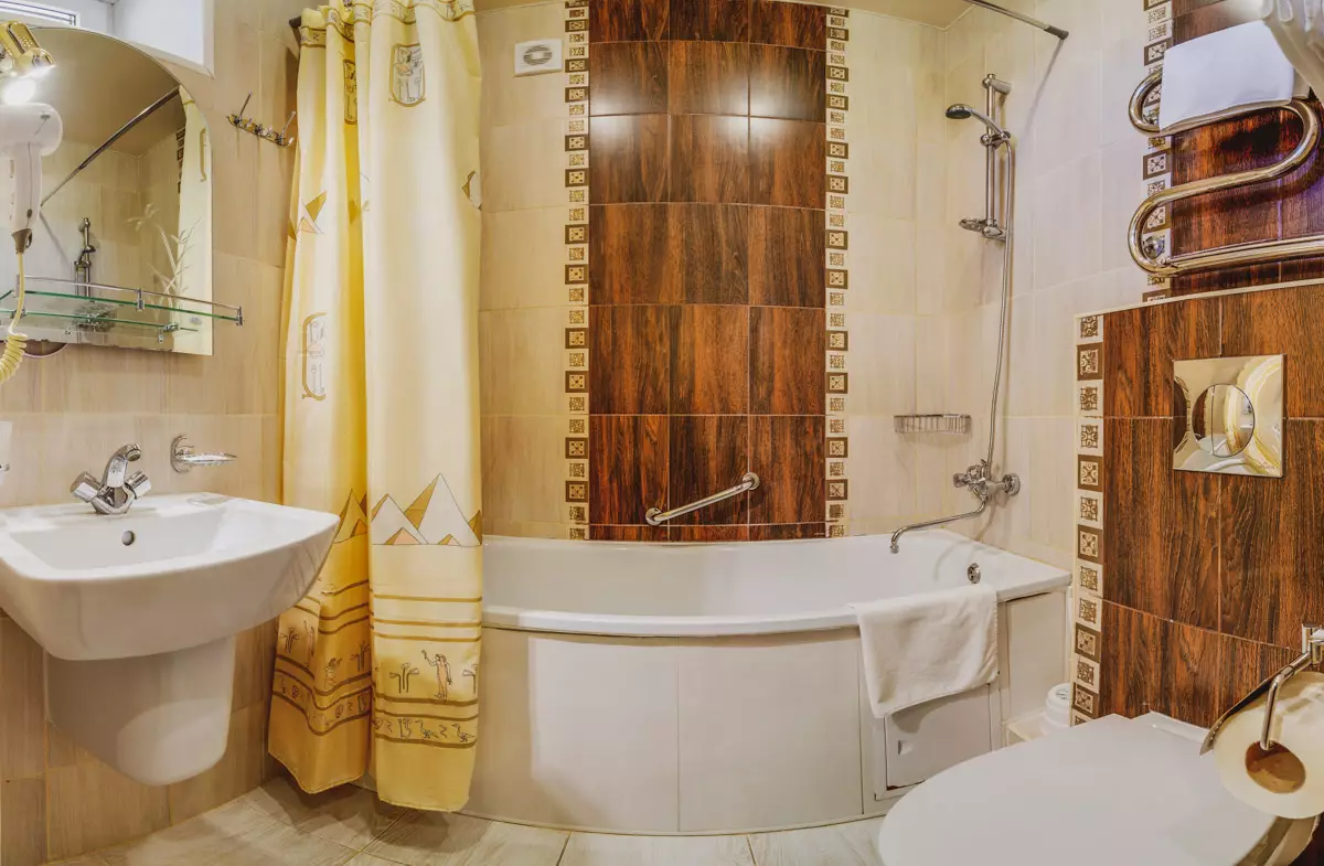 Одноместный стандартный номер в санатории Центросоюз в городе Кисловодске - фотография