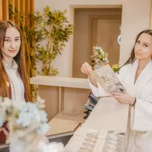 Регистратура в санатории Центросоюз в городе Кисловодске - фотография