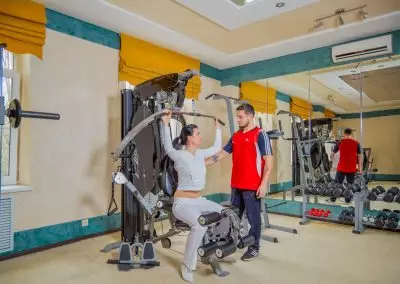 Тренажерный зал в санатории Центросоюз в городе Кисловодске - фотография